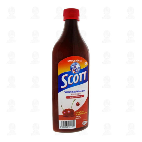 Emulsión Scott Sabor Cereza 369ml