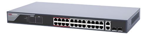Switch Monitoreable Poe Hikvvision Ds-3e1326p-ei 24 Puertos