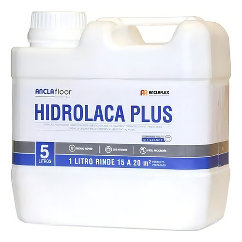 Anclafloor Hidrolaca Plus Cementicios 5 Lts Anclaflex Mm