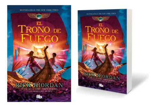 Libro El Trono De Fuego De Riordan Rick Editorial B De Bolsillo