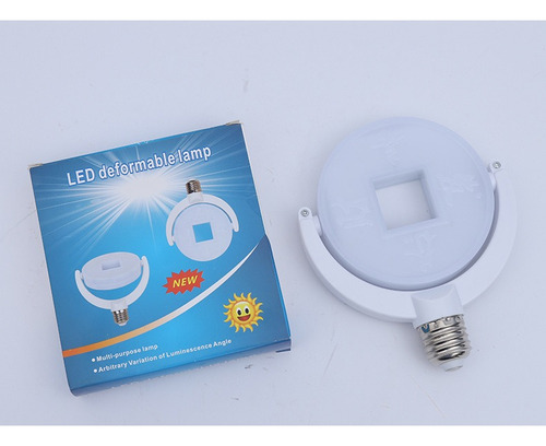 Lampara Foco Luz Led Ajustable Movil Iluminacion 3 Piezas Luz Blanco Frío