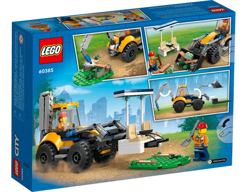Lego City 60385 Excavadora De Construccion 148 Piezas