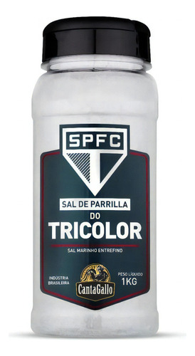 Sal Do Tricolor Parrilla Cantagallo 1kg Edição Especial