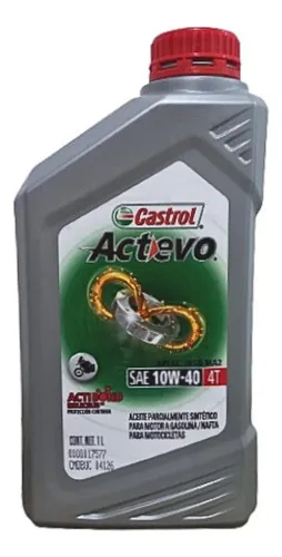 Aceite Castrol 10w40 Moto