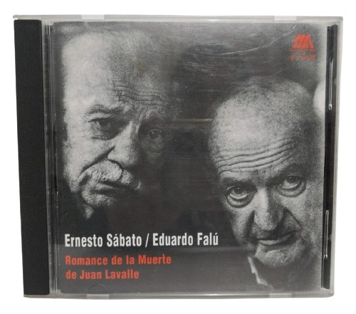 Ernesto Sabato / Eduado Falú  Romance De La Muerte, Cd