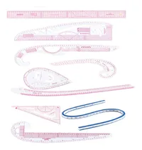 Comprar Regla Curva Francesa, Reglas Curvas, Plantilla De 9 Piezas