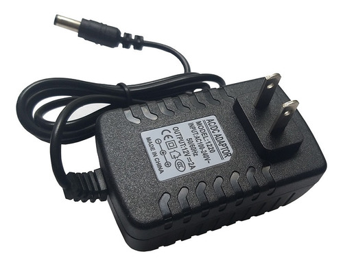 EU enchufe Ac/dc 12 V 200 Ma 0,2 una fuente de alimentación Adaptador Cable De Adaptador 5.5 mm X 2.1 mm 