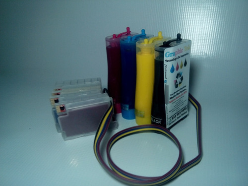 Imagen 3 de 9 de Ciss Sistema Tintas Hp 954 Equipos 8710/8720/8210/7720/7740