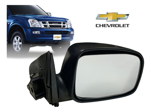 Dmax Retrovisor Manual Negro Izquierdo Luv D-max (2005-2014)