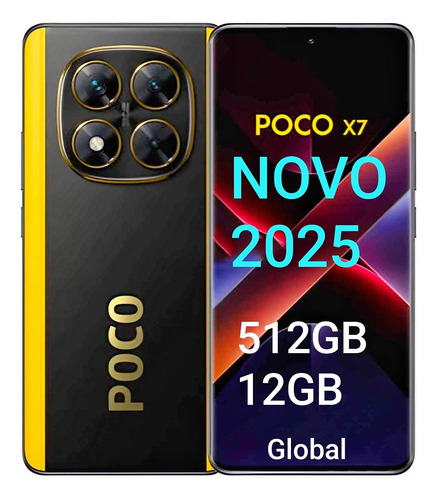 Xiaomi Poco X7 5g 512gb 12gb Ram Dual Sim + Nfc 2025 K11ag