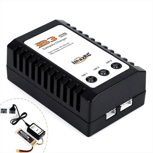 Cargador Imax Rc B3 Pro Carga Celdas Lipo De 2s Y 3s
