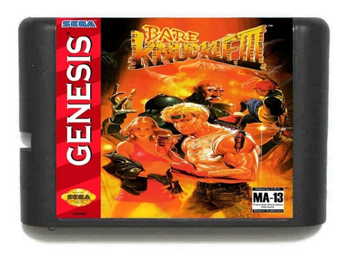 Bare Knuckle 3 Legendado Em Inglês Mega Drive Genesis Tectoy