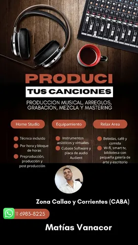 Clases De Guitarra, Cavaquinho Y Producción De Tu Música