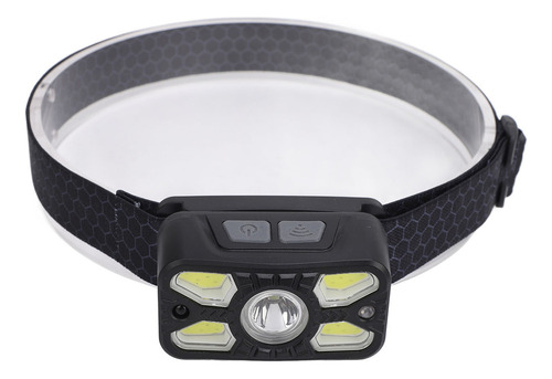 Lanterna De Cabeça: Farol Tipo C, Sensor De Movimento Recarr