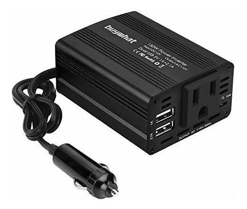 150w Inversor De Energía Dc 12v A 110 V Ca Convertidor...