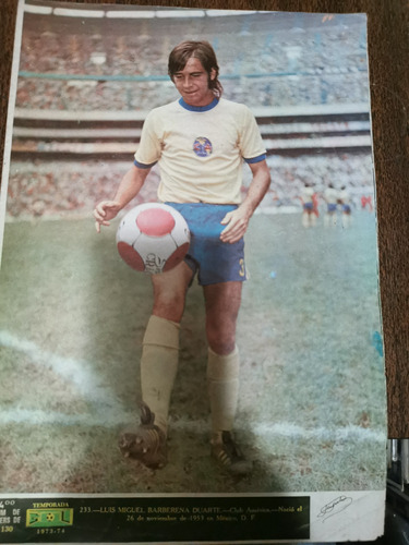 Póster De Fútbol Revista Gol Bora Milutinovic