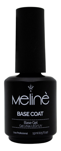 Meline 3 Base + 3 Top Coat Esmalte Semipermanente Gel On Off