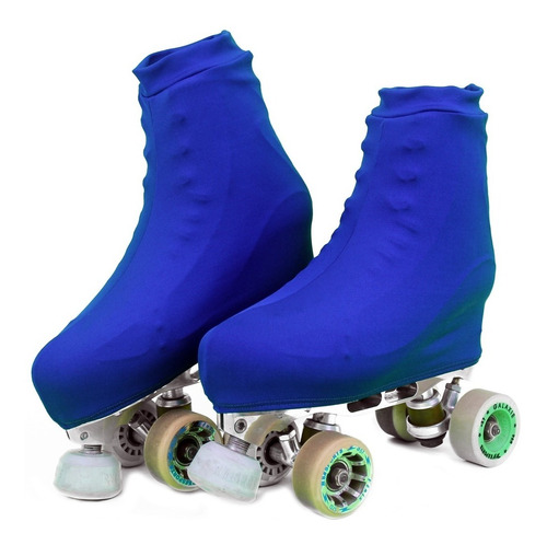 Polaina Cobre Botas Para Patins Azul Royal + Brinde