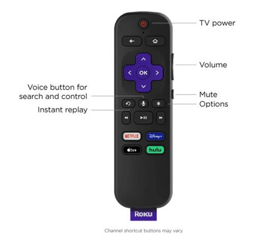 Imagen 3 de 4 de Roku Tv Express Netflix Youtube Hd Hdmi Wifi Internet