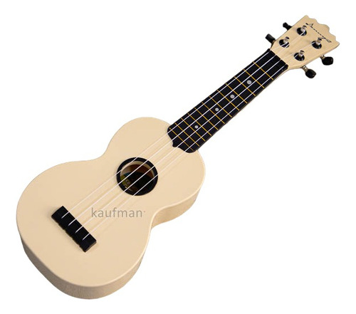 Ukulele Soprano Abs Sumergible Todo Terreno Con Funda