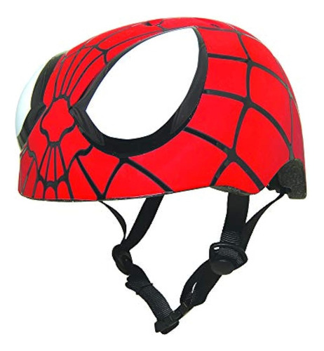 Bell Marvel Hero Casco Del Hombre Araña, Rojo