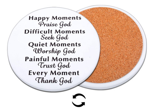 Portavaso Versiculo Biblico Regalo Religioso Para Mujer Niña