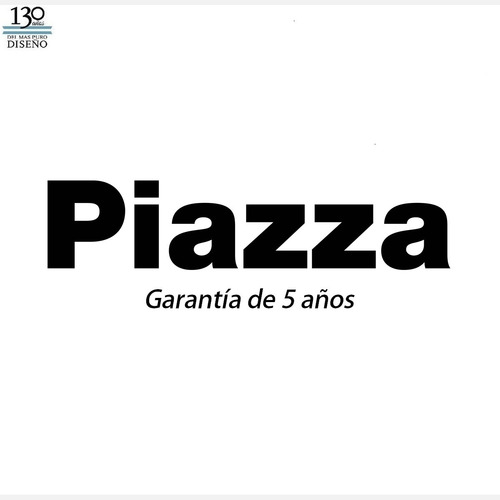 Combo Bacha + Griferia Piazza Emblem Colores Monocomando