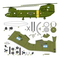 Comprar Helicóptero Chinook Malvinas 1:33  Papercraft (envio X Mail)