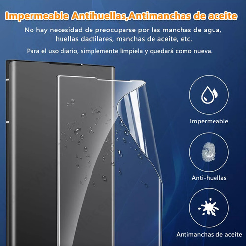 Allaceryvva S25 Ultra+Mica Cámara+2Mica Pantalla Dos Películas Protectoras Hd, antiarañazos y resistente al desgaste+360° Total Protection, 3-en-1 Set, anticaída, antiamarilleo, Transparencia