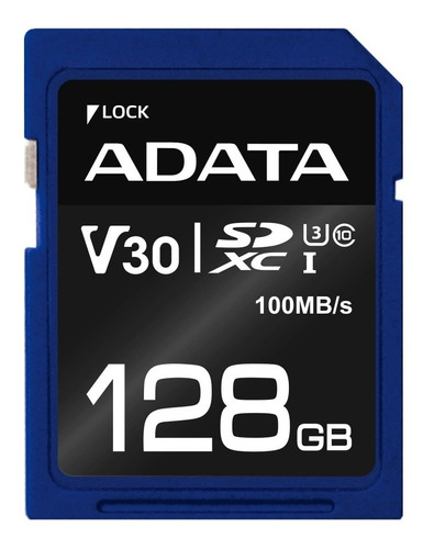 Memoria Flash Adata Premier Pro 128gb Sdxc Uhs-i Clase 10