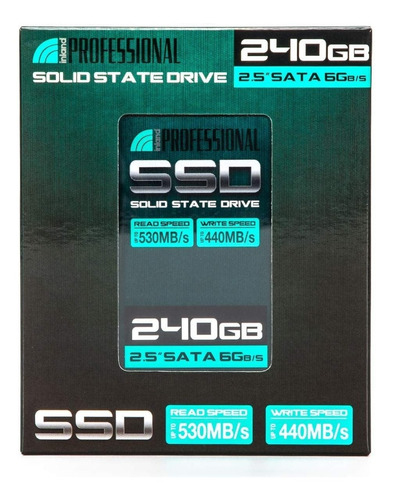 Disco Duro Solido Ssd 240gb Inland Sata 6gb/s 530/440mb/s