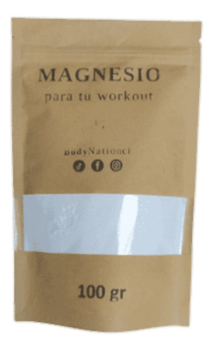 Magnesio Deportivo 100 Gr Calistenia, Escalada Y Crossfit