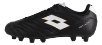 Comprar Zapatilla Fútbol Lotto Stadio 705 Fg Hombre Negras\u002Fblancas