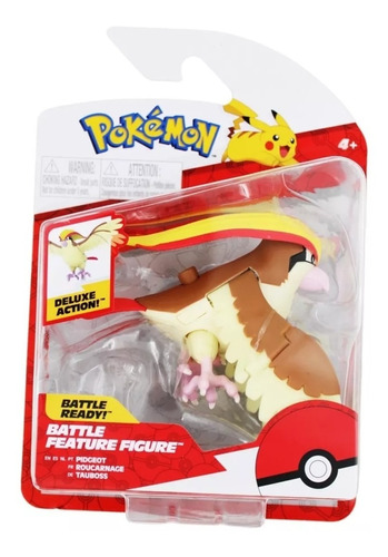 Pokémon Pidgeot Figura De Batalla Battle Feature Figure