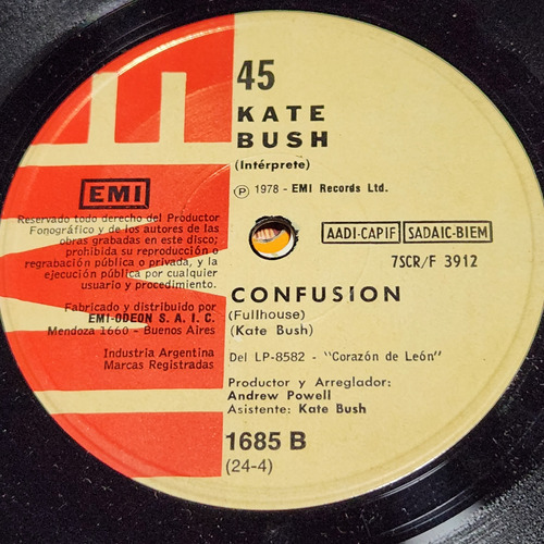 Simple Kate Bush Emi C4