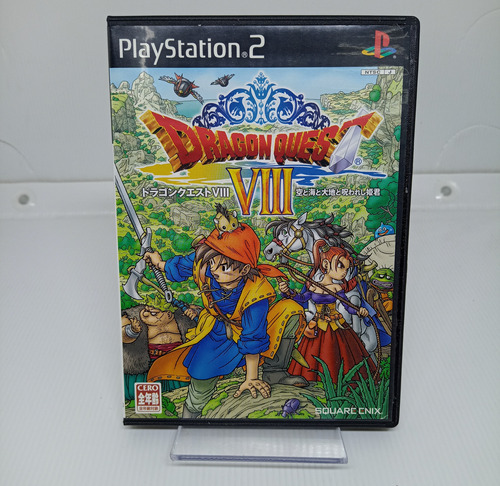Dragon Quest Viii Ps2 Japones Físico