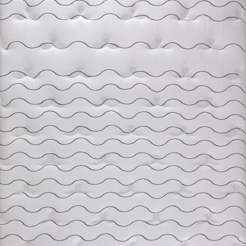 Colchón King Size Resortes Therapedic Baltra 33 Cm Medio Color Gris Oscuro