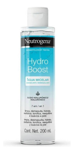 Agua Micelar Neutrogena Hydro Boost 200 Ml