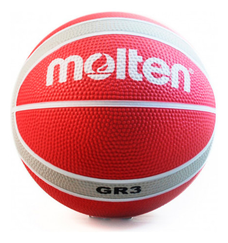 Pelota Basquet Nro. 3 Molten Bgr3 Colores Liga Mini/junior Rojo