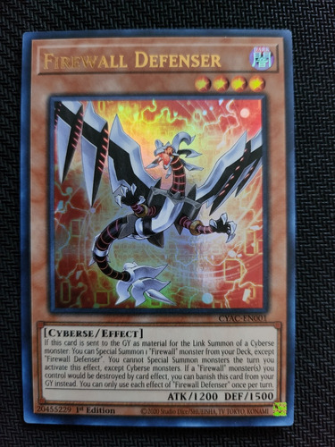 Yugioh! Firewall Defenser