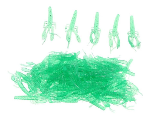 100x Pesca Señuelo Jig Head Cebo Silicona Variedad De