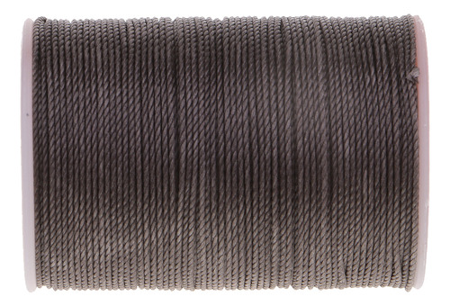 85 Metros De Material Cuero De Coser Encerado De Gris Oscuro