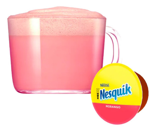 Caixa Nescafé Dolce Gusto Morango Nesquik