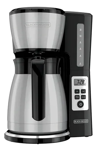 comprar Cafetera Black+Decker CM2046S semi automática plateada y negra de goteo 127V