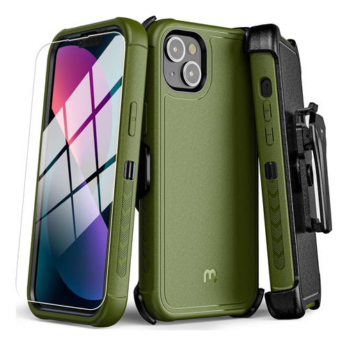 Mybat Pro Maverick Series - Funda Para iPhone 13 Con Clip