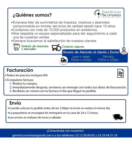 Imagen 2 de 2 de Jabonera Dispensadora De Jabón Liquido Y Gel Antibacterial