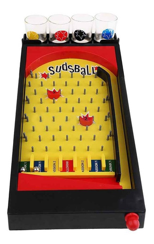 Imagen 1 de 9 de Juego De Pinball Sudsball Juego Para Beber Juego De Tomar