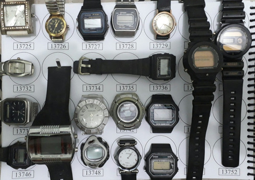 Lote 50 Sucatas Casio E Outros- Máquina Do Tempo