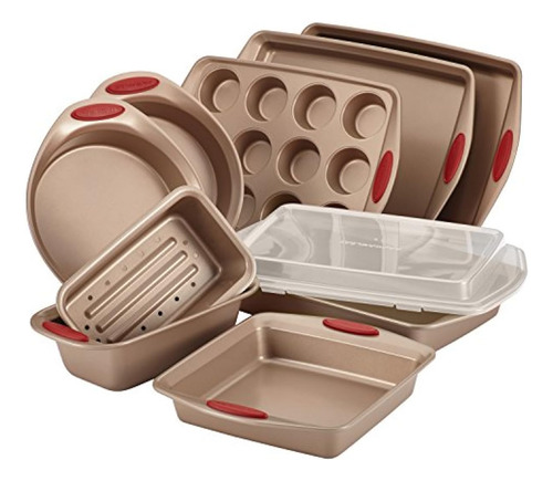 Juego De Utensilios Para Hornear Antiadherentes 10 Pzas
