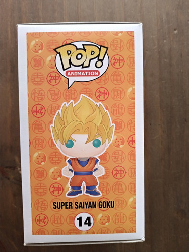 Funko Pop Super Saiyan Goku Nro. 14, Traido De Usa